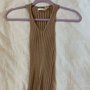 Helmut Lang, lightweight knit tank top in xs